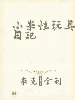 小米性玩具羞辱日记封面