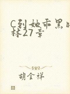 C到她乖黑暗森林27章封面