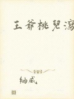 王爷桃儿泻了封面