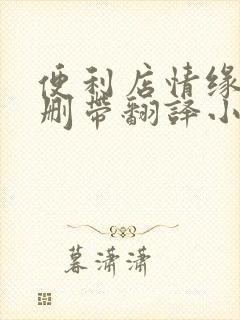 便利店情缘未增删带翻译小说封面