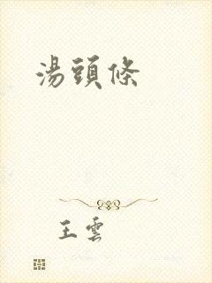 汤头条