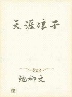 天涯浪子封面