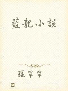 蓝龙小说封面