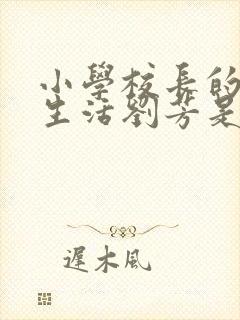 小学校长的幸福生活刘芳是谁