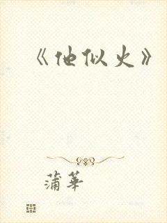 《他似火》