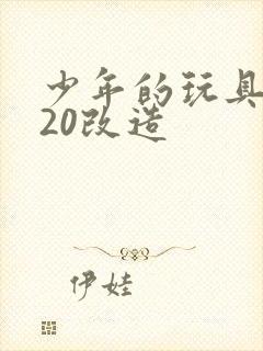 少年的玩具1一20改造封面