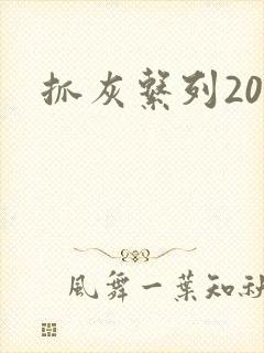 抓灰系列20篇封面