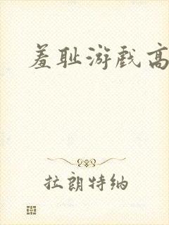 羞耻游戏高h