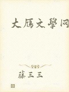 大雁文学网封面