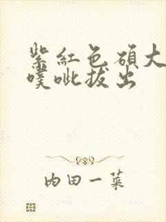 紫红色硕大噗呲噗呲拔出