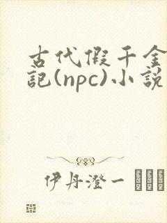 古代假千金挨日记(npc)小说
