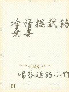 冷情总裁的新婚弃妻