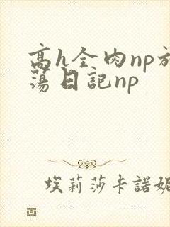 高h全肉np放荡日记np封面