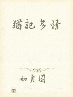 犹记多情封面