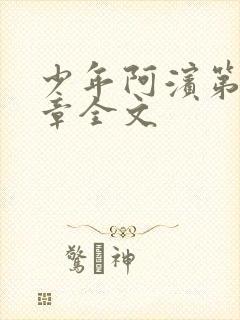 少年阿滨第13章全文