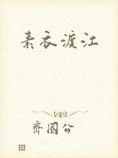 素衣渡江封面