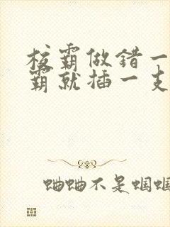 校霸做错一题学霸就插一支笔封面