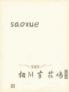 saoxue封面
