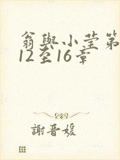 翁与小莹第十部12至16章封面