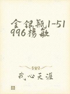 金银瓶1-51996杨敏