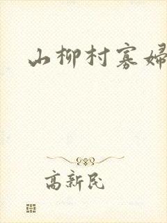 山柳村寡妇情史
