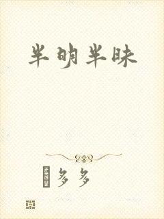 半明半昧