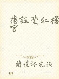 杨钰莹红楼醉高官