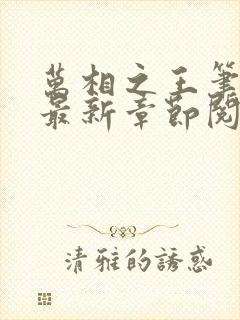 万相之王笔趣阁最新章节阅读