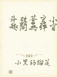 斗破苍穹小说笔趣阁无弹窗