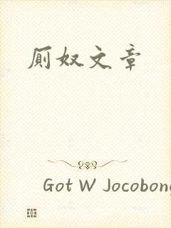 厕奴文章
