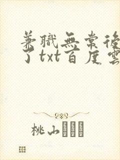 兼职无常后我红了txt百度云
