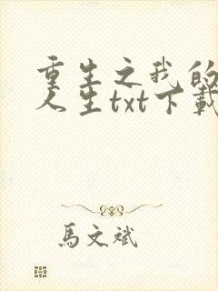 重生之我的书记人生txt下载