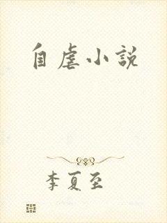 自虐小说封面