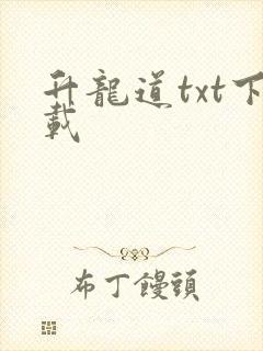 升龙道txt下载