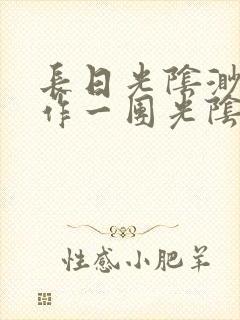 长日光阴渺渺乱作一团光阴似箭