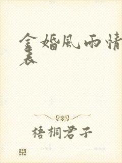 金婚风雨情演员表