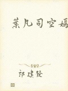 叶凡司空嫣然