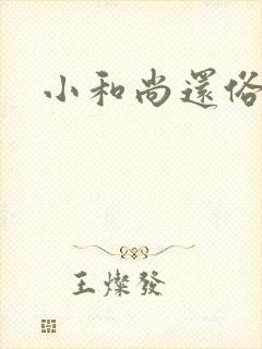 小和尚还俗记封面