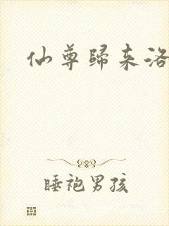 仙尊归来洛尘
