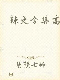 辣文合集高h