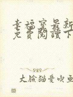 幸福宝最新章节免费阅读下载