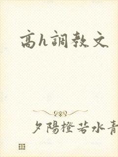 高h调教文