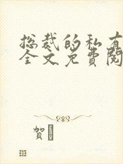 总裁的私有宝贝全文免费阅读