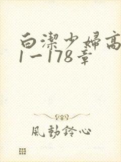 白洁少妇高义第1一178章