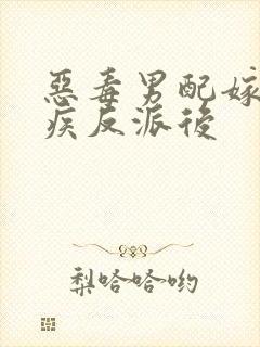 恶毒男配嫁给残疾反派后