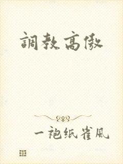 调教高傲