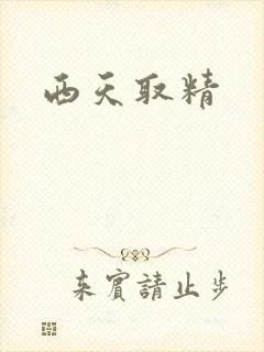 西天取精