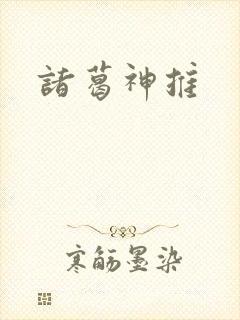 诸葛神推