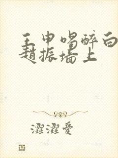 王申喝醉白洁被赵振墙上封面