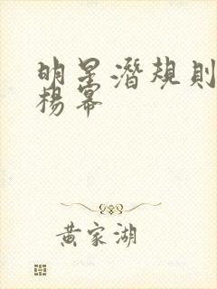 明星潜规则之皇杨幂封面